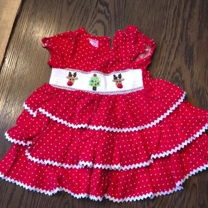 Smocking Christmas Dress